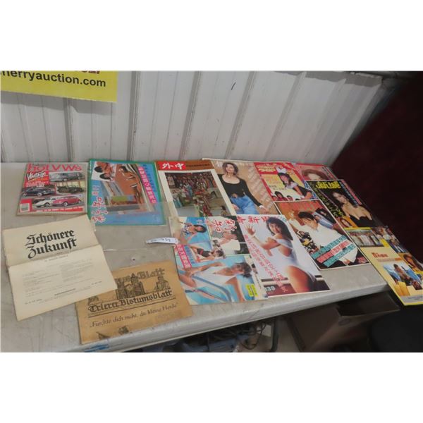  Chinese Magazines; 1937 Newspaper and 1932 Newspaper