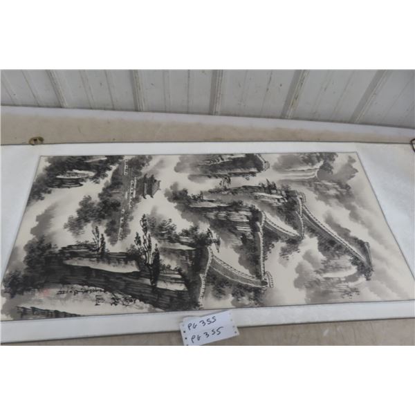 Oriental Picture, Blue Print, Douglas Plane, Sketching, Mac Tool Poster 