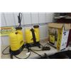 Image 1 : 2 Hudson Never-Pump Battery-Operated Backpack Sprayers with 