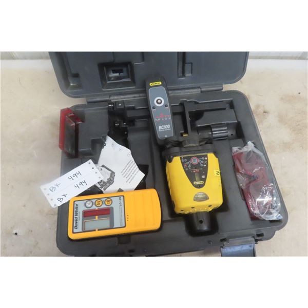 Stanley RL100 Rotary Laser Levelling System with Tripod and Case