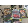 Image 5 : Xbox Console with Remote, Controller, Power Source, and 5 Games