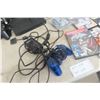 Image 4 : PlayStation PS3 Console with Controller, Power Source, and 20 Games