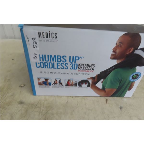 Homedics Cordless 3D Kneading Massager with Heat