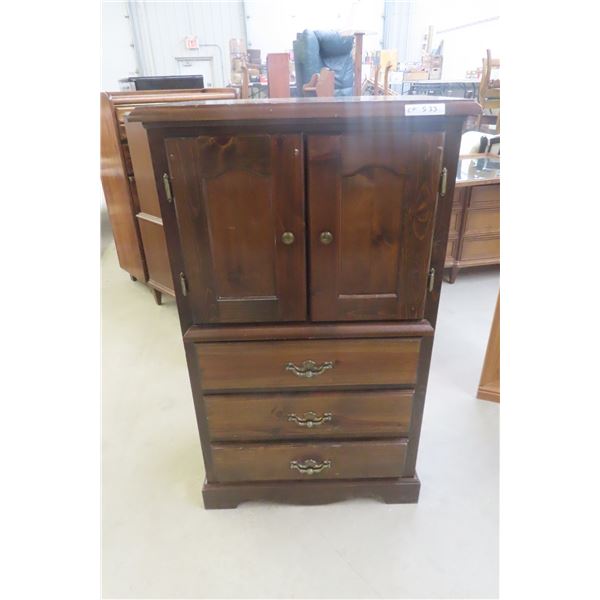 Pine Dresser, 53" × 31" × 18"
