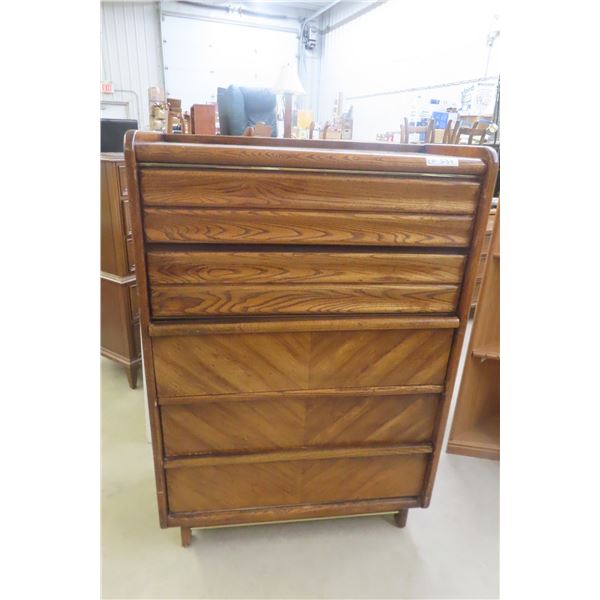 5-Drawer Dresser, 55" × 38" × 18"