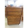 Image 1 : 5-Drawer Dresser, 55" × 38" × 18"