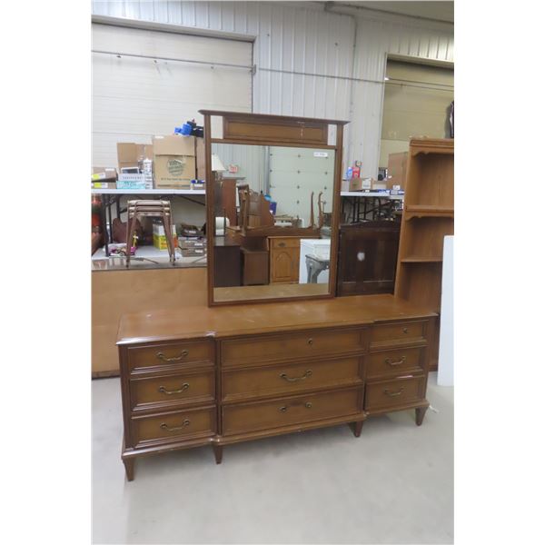 Gibbard Dresser, 31" × 73" × 19", with Mirror, 45" × 34"