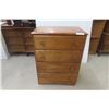 Image 1 : Maple 4-Drawer Dresser, 36" × 27" × 16"