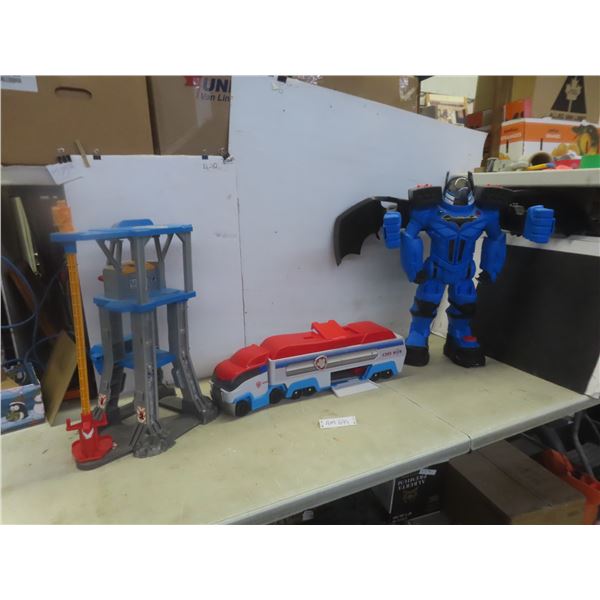 Fisher-Price Paw Patrol Launch N Haul; Rescue Hero Land Vehicle;