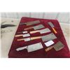 Image 1 : 10 Butcher Meat Cleavers – Various Sizes