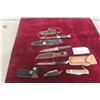 Image 1 : 5 Hunting and Pocket Knives with Sheaths