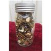 Image 8 : Quart Mason Jar Full of Pins