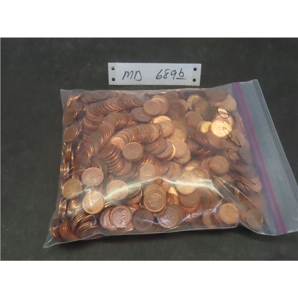 Canadian Pennies – 5.26 lbs