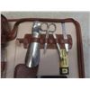 Image 2 : Vintage Leather Travel Grooming Set