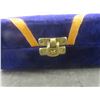 Image 6 : Velvet Case with 6 Brass Napkin Rings