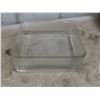 Image 15 : Federal Glass Refrigerator Dish; Divided Danby Dish; 2 Pottery Chef 