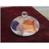 Image 6 : Large Murano Glass Vase with Lid, 14" Tall