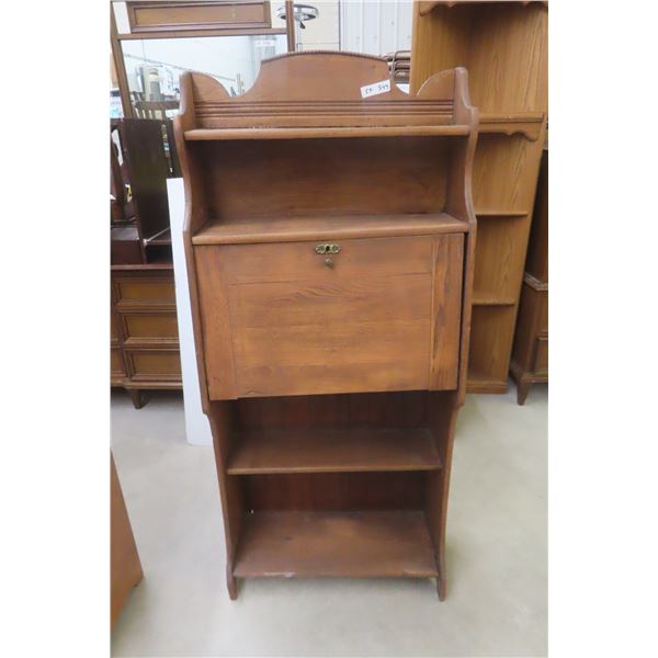 Secretary Desk, 60" × 26" × 10"