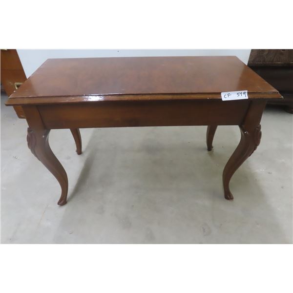 Piano Bench with Hinged Top for Storage, 19" × 30" ×