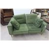 Image 1 : Micro-Suede Couch, 59" Wide