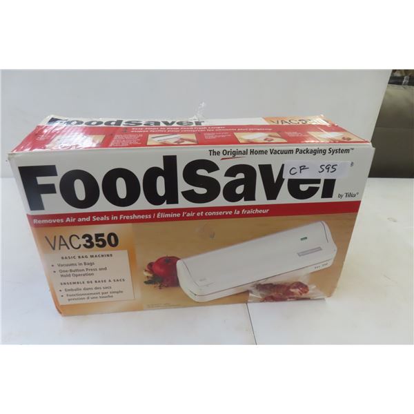 FoodSaver VAC 350 – Appears New in Box