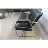 Image 6 : Mid-Century Art Deco Cantilever Bench with Arm Rest, 44" Wide