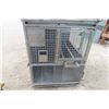 Image 4 : Stainless Steel 2-Tier Rolling Dog Kennel – Veterinary Quality,