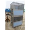 Image 5 : Stainless Steel 2-Tier Rolling Dog Kennel – Veterinary Quality,
