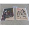 Image 1 : 2 Magazines: 1956 Winnipeg Blue Bombers Game Program (Front Cover Torn)