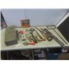Image 1 : New 7¼" Circular Saw Blade; Level; Hand Saws; Utility Knives; Vintage Tape