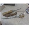 Image 4 : New 7¼" Circular Saw Blade; Level; Hand Saws; Utility Knives; Vintage Tape