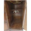 Image 5 : Walnut Buffet with Glass Top, 35" × 21" × 54"