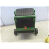 Image 12 : John Deere Metal Toy Tractor 7" × 12" × 8", with Haying Attachments