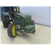 Image 6 : John Deere Metal Toy Tractor 7" × 12" × 8", with Haying Attachments