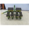 Image 3 : 3 John Deere Toy Implements: Flex-Fold Tandem Disc Harrow, 4-Row