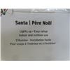 Image 2 : Light-Up Air-Blown Inflatable 8 ft. Santa
