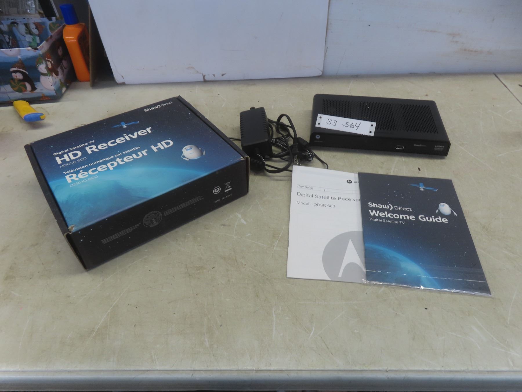 Current Shaw Digtal Box Rear Shaw Digital Satellite TV HD Receiver