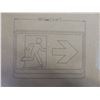 Image 4 : New LED Running Man Sign, 8×12" – Qty 2