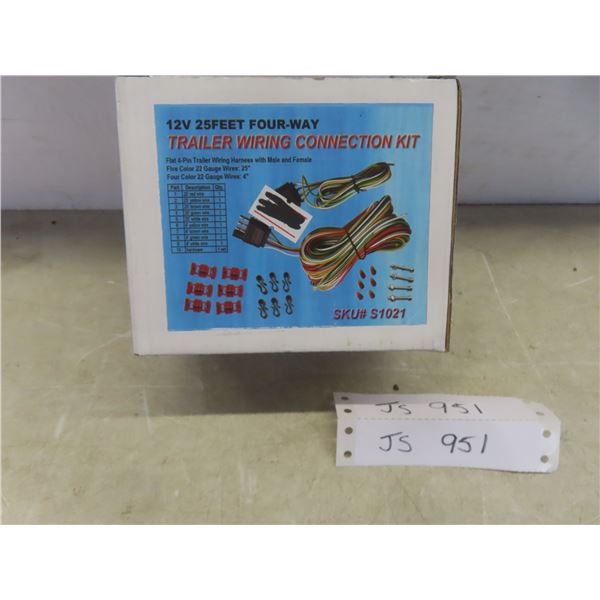 New 4-Way Trailer Wiring Kit
