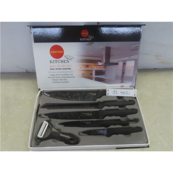 New EVDRTVERH 6-Piece Knife Set