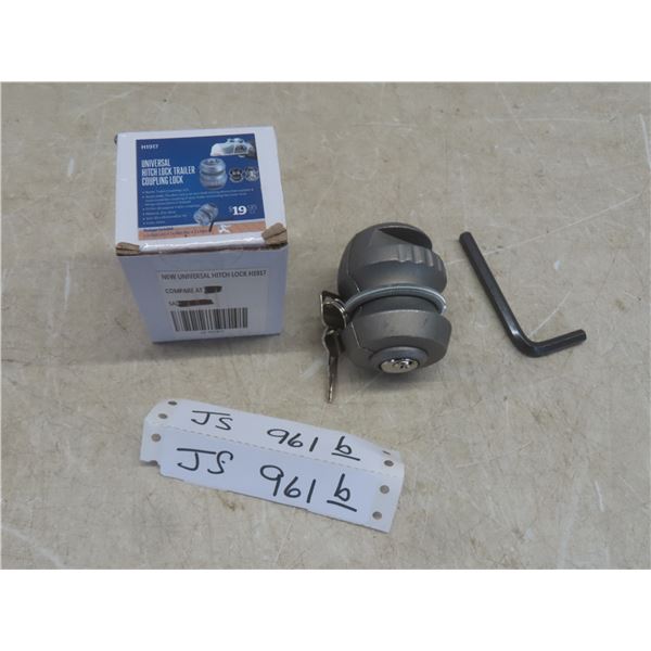New Universal Hitch Lock Trailer Coupling Lock