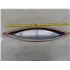 Image 3 : Solid Wood Roots Canada Beaver Canoe, 24"