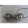 Image 6 : Railway CNR Lanterns – Qty 2 (1 in Blue Finish)