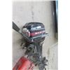 Image 7 : Mercury 60 HP Outboard Motor with Gas Tank