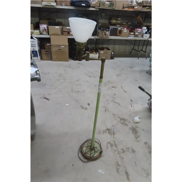 Vintage Floor Torchiere Lamp