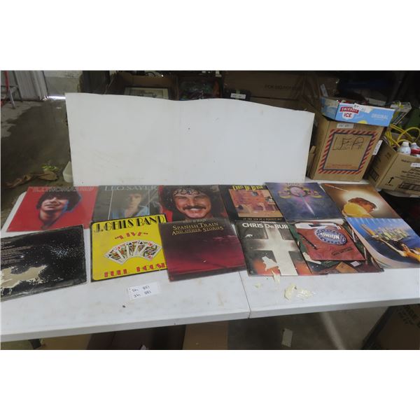 Rock and Roll LP Records: Burton Cummings, Steve Miller, Supertramp