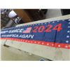 Image 4 : New Trump Campaign Flag 35×58" and Banner 19×116"