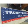 Image 5 : New Trump Campaign Flag 35×58" and Banner 19×116"