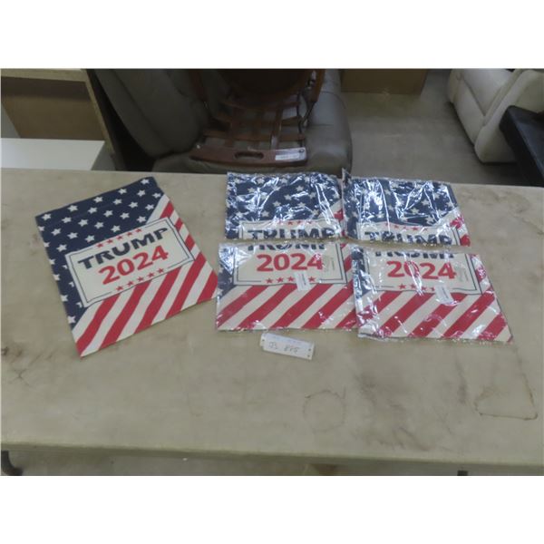 New Trump Flags, 18½×12½" – Qty 5
