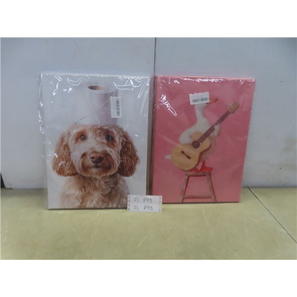 New Pictures on Canvas, 16×12" – Qty 2